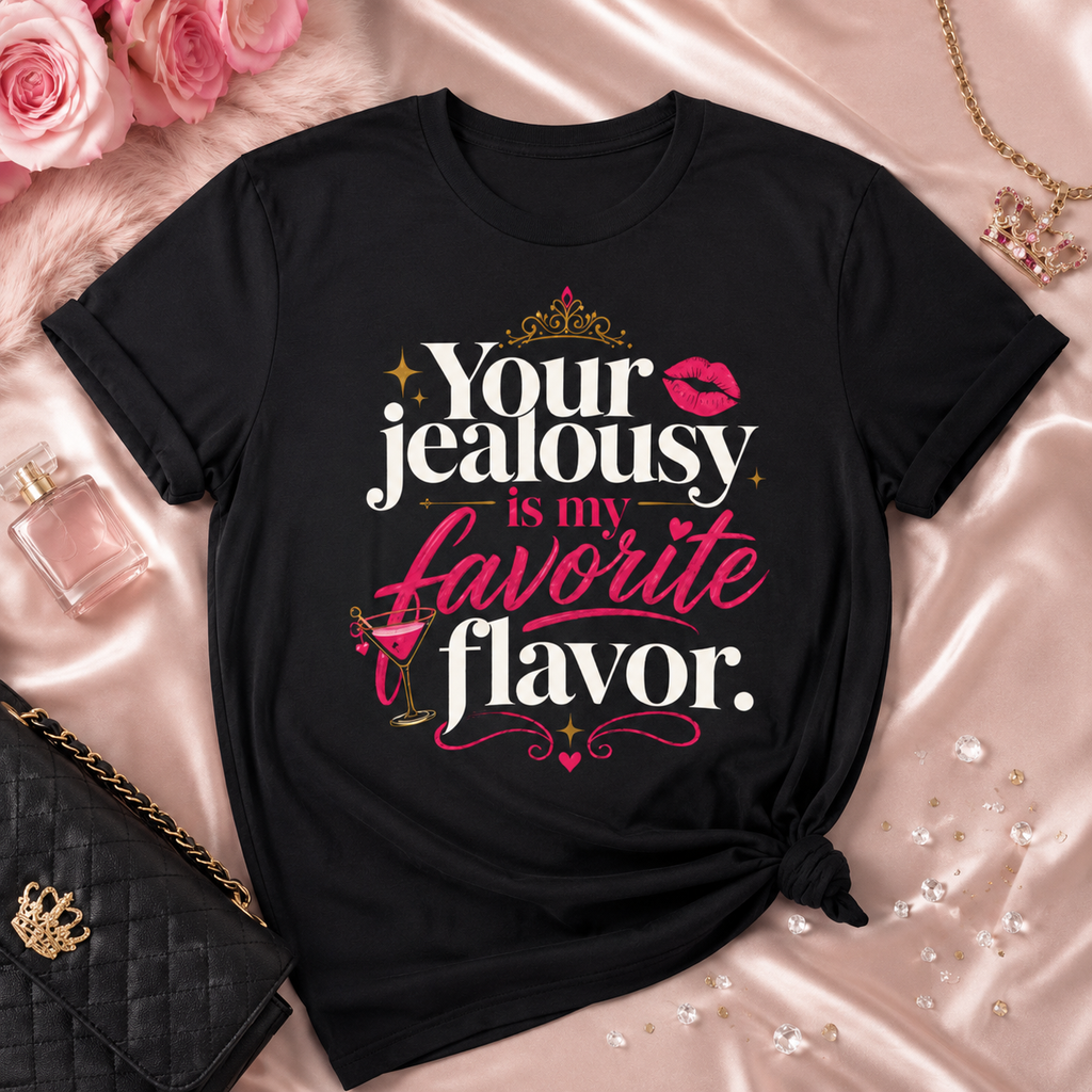 “Jealousy Is My Favorite Flavor” Graphic Tee