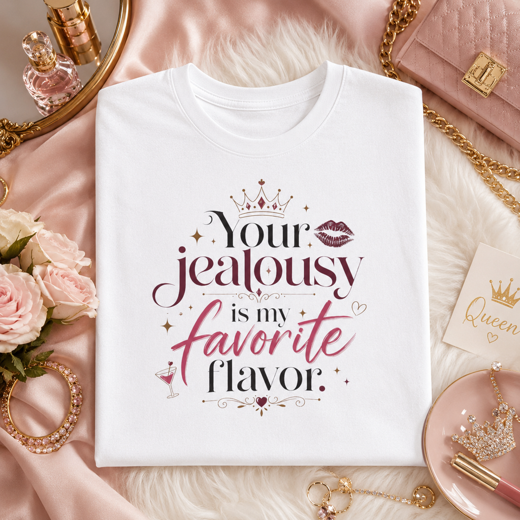“Jealousy Is My Favorite Flavor” Graphic Tee