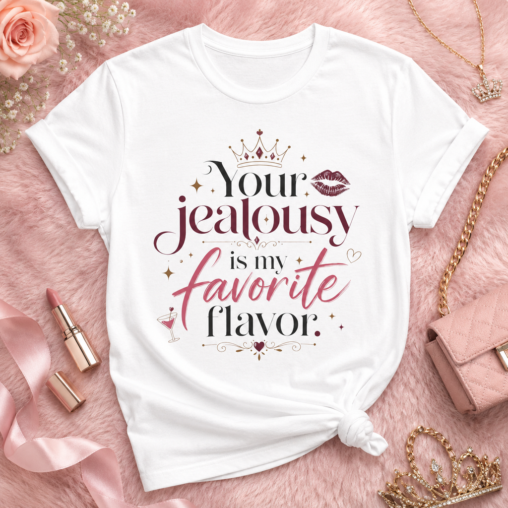 “Jealousy Is My Favorite Flavor” Graphic Tee