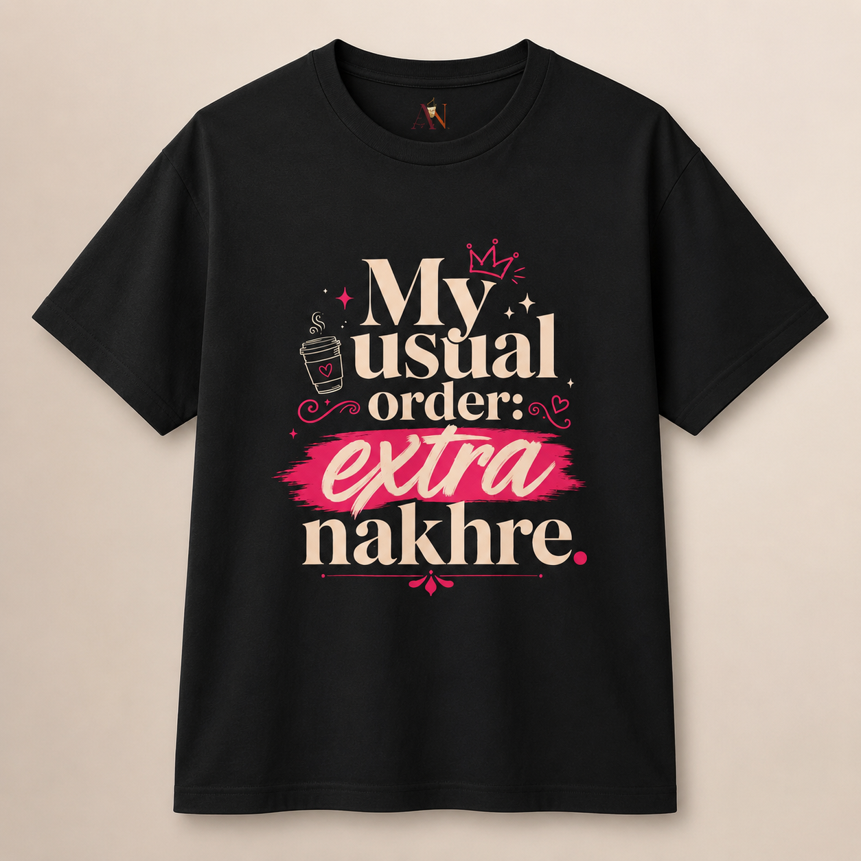 “My Usual Order: Extra Nakhre” Graphic Tee