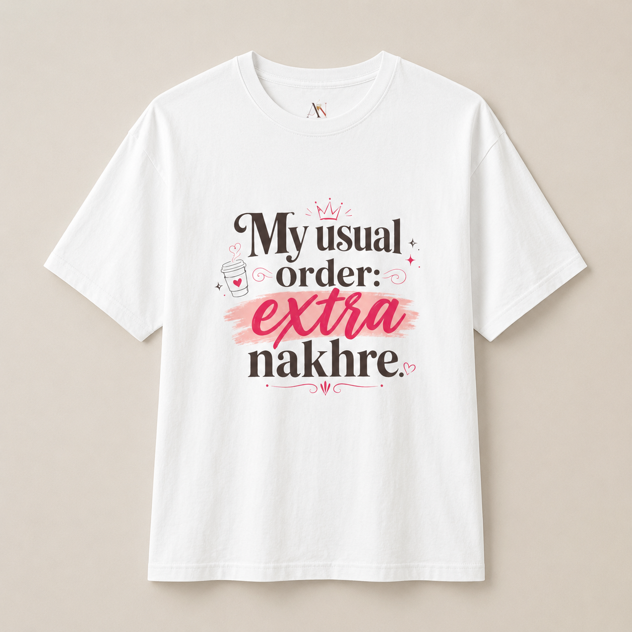 “My Usual Order: Extra Nakhre” Graphic Tee