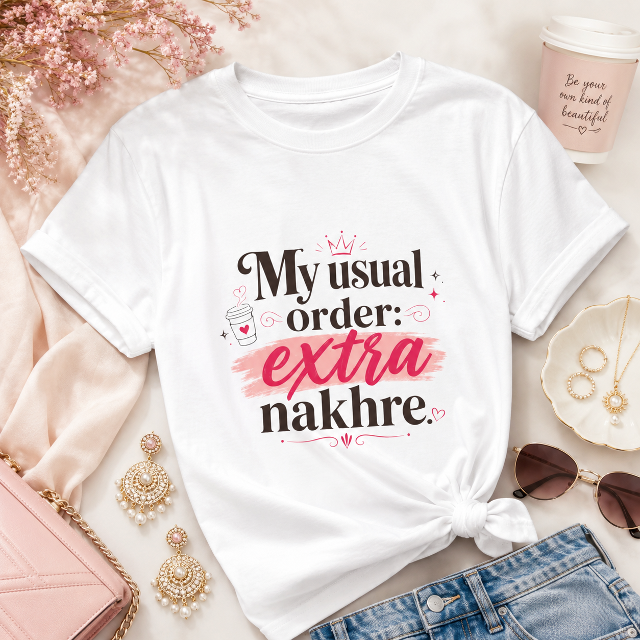 “My Usual Order: Extra Nakhre” Graphic Tee