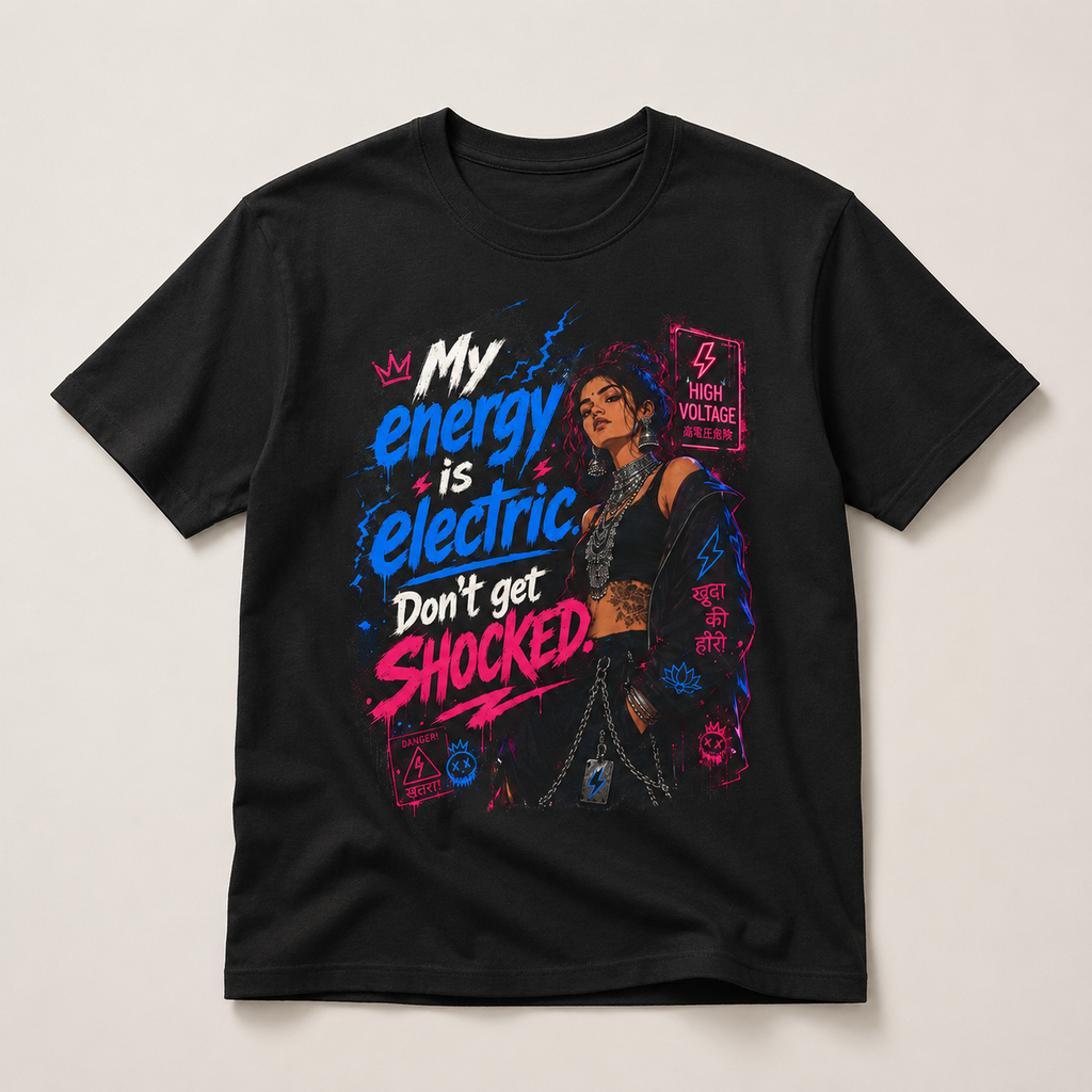 “My Energy Is Electric” Graphic Tee