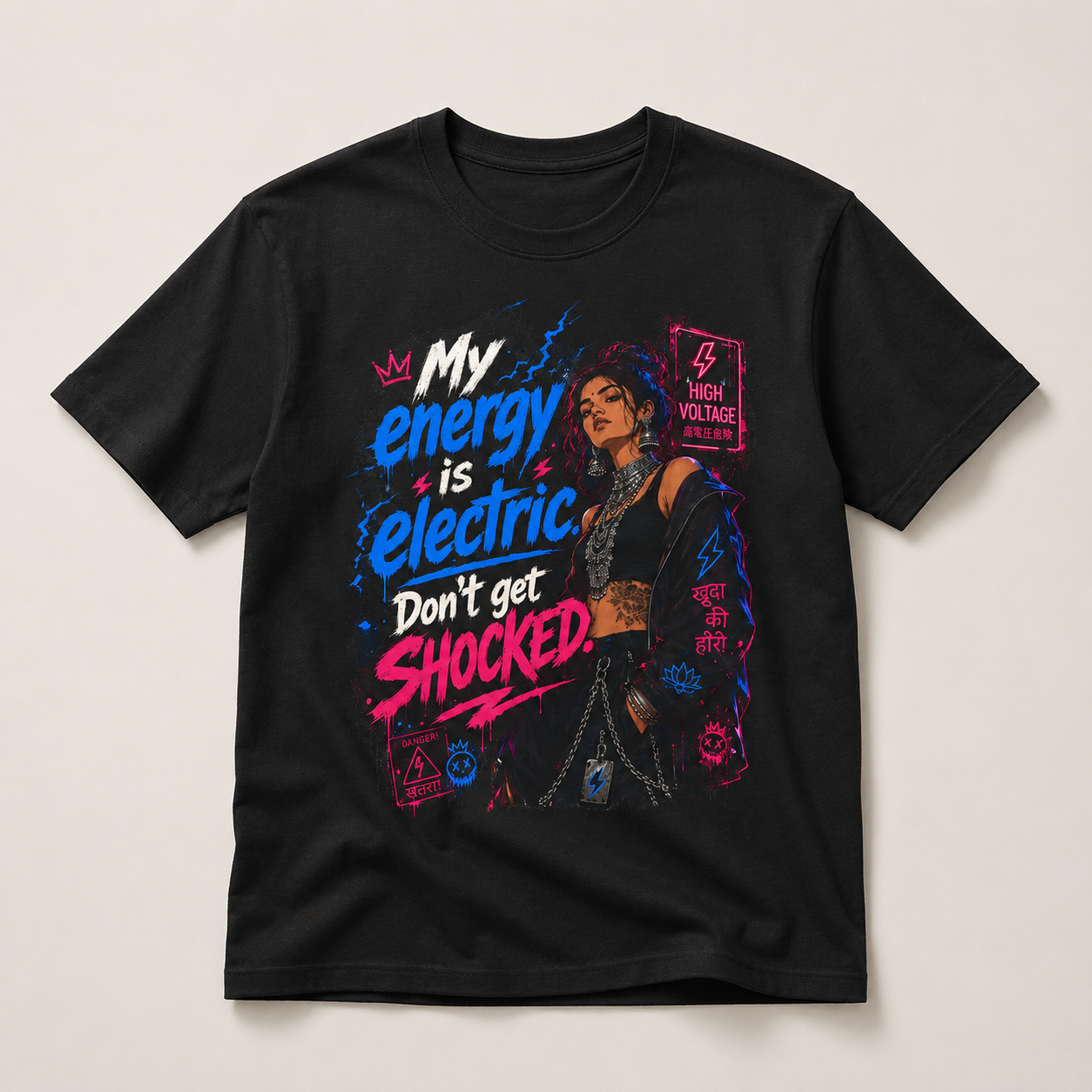 “My Energy Is Electric” Graphic Tee