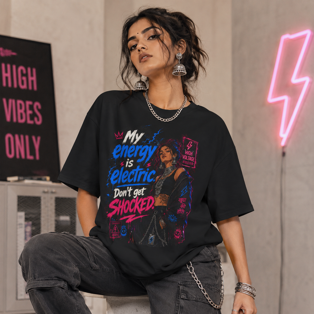“My Energy Is Electric” Graphic Tee