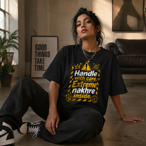 “Handle With Care. Extreme Nakhre Inside.” Graphic Tee