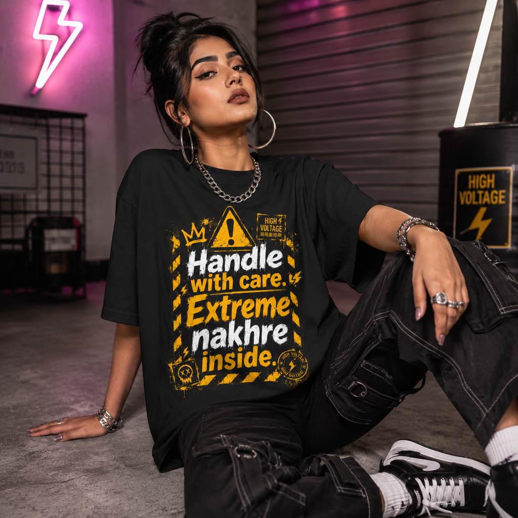 “Handle With Care. Extreme Nakhre Inside.” Graphic Tee
