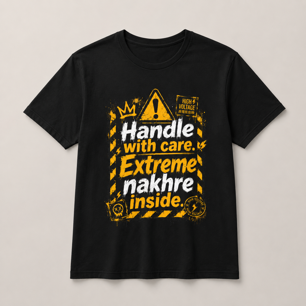 “Handle With Care. Extreme Nakhre Inside.” Graphic Tee