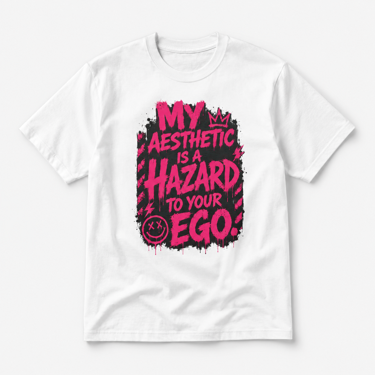 “My Aesthetic Is a Hazard to Your Ego” Graphic Tee