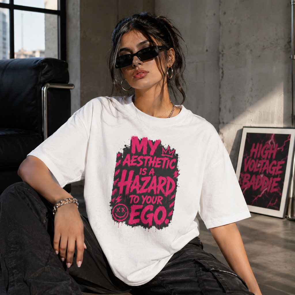“My Aesthetic Is a Hazard to Your Ego” Graphic Tee