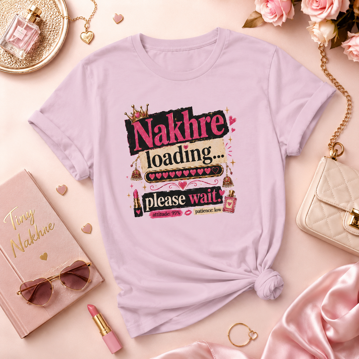 “Nakhre Loading... Please Wait” Graphic Tee