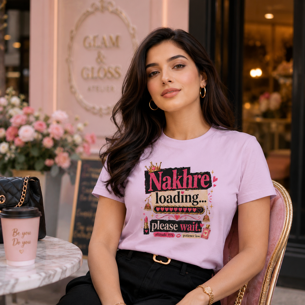 “Nakhre Loading... Please Wait” Graphic Tee