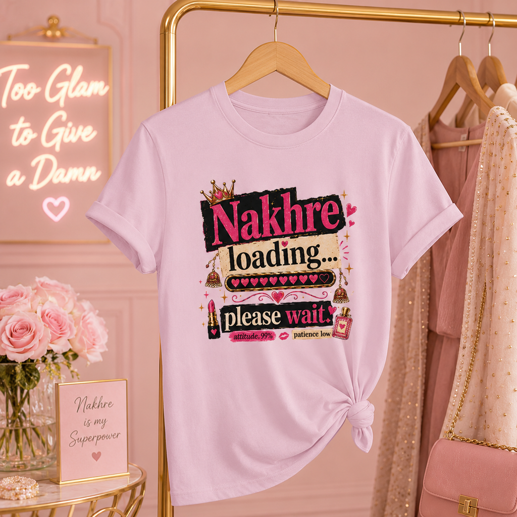 “Nakhre Loading... Please Wait” Graphic Tee