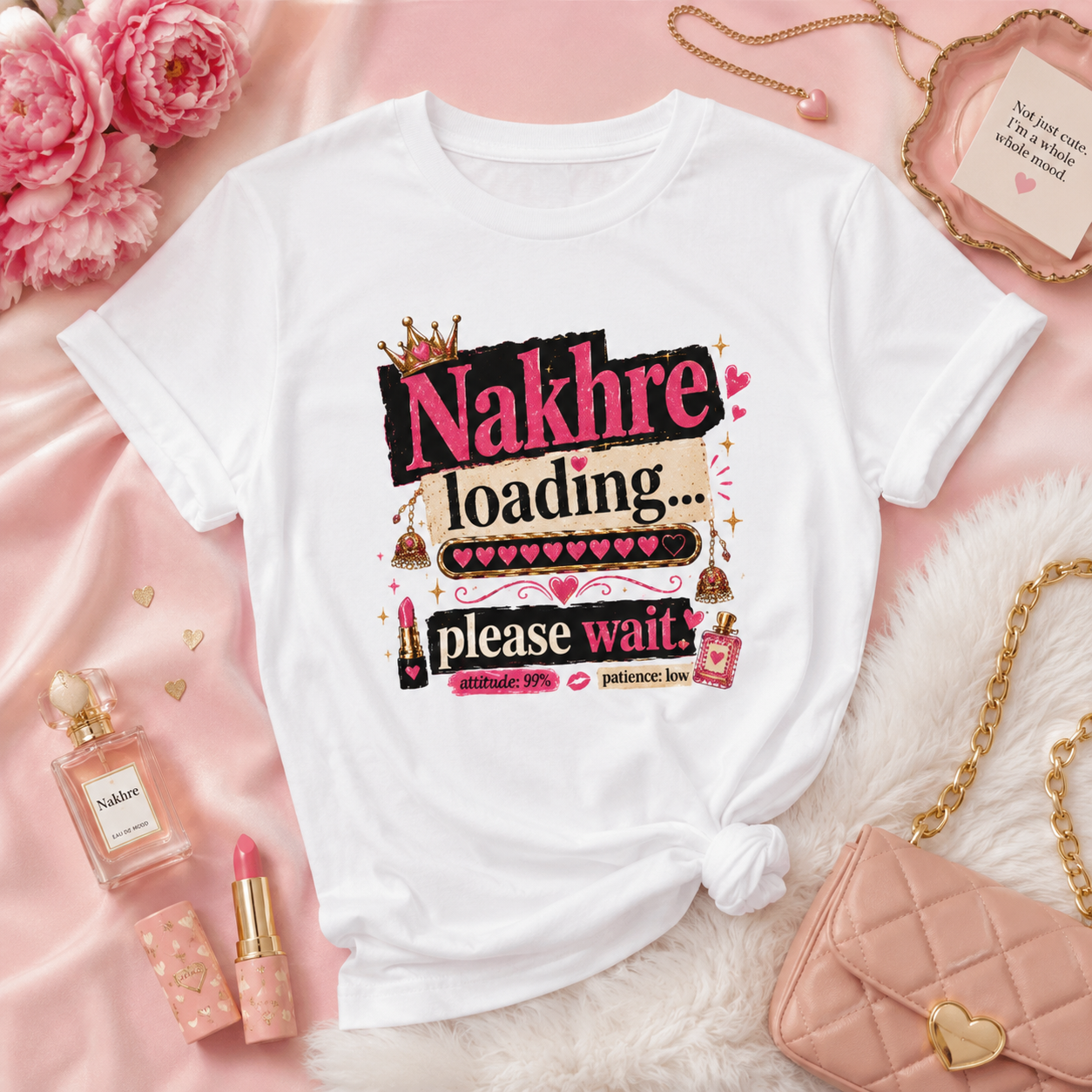 “Nakhre Loading... Please Wait” Graphic Tee