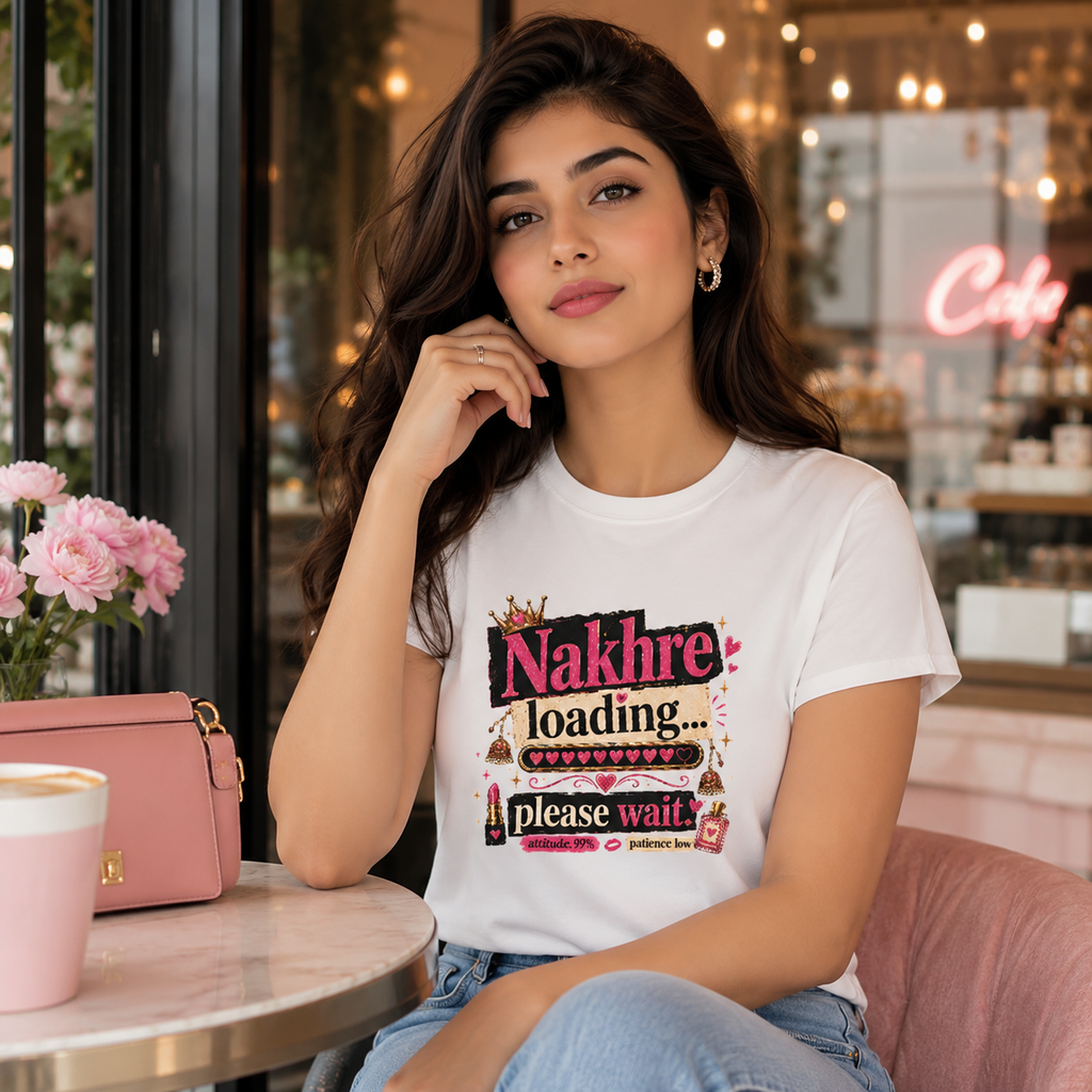 “Nakhre Loading... Please Wait” Graphic Tee