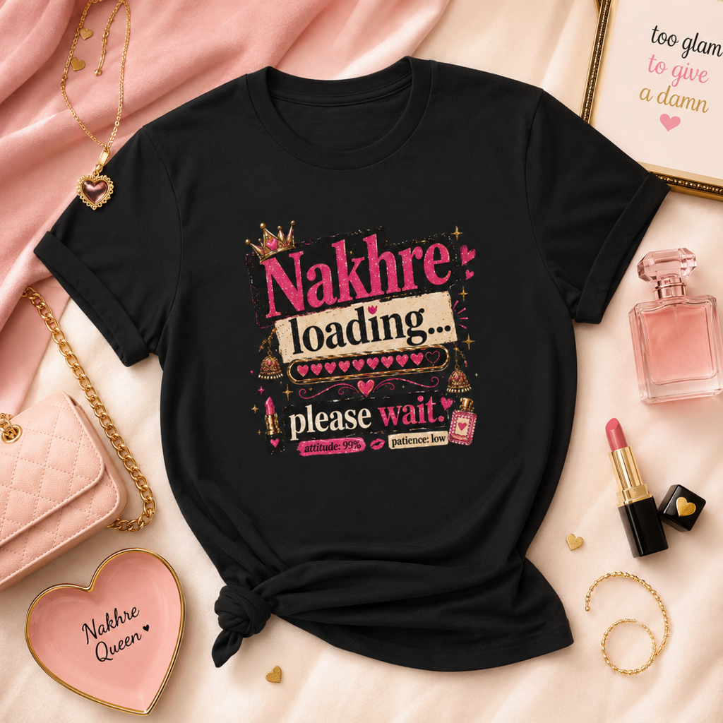 “Nakhre Loading... Please Wait” Graphic Tee