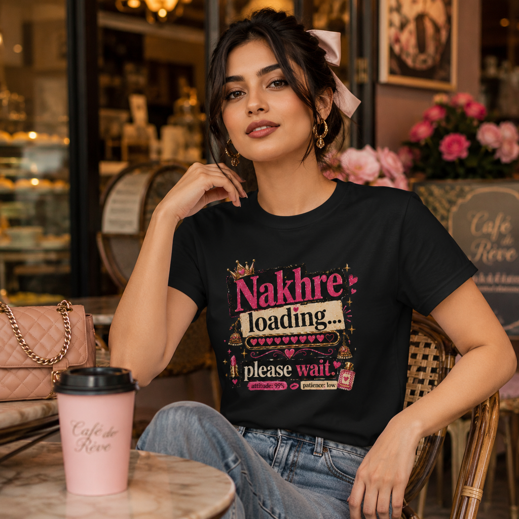 “Nakhre Loading... Please Wait” Graphic Tee