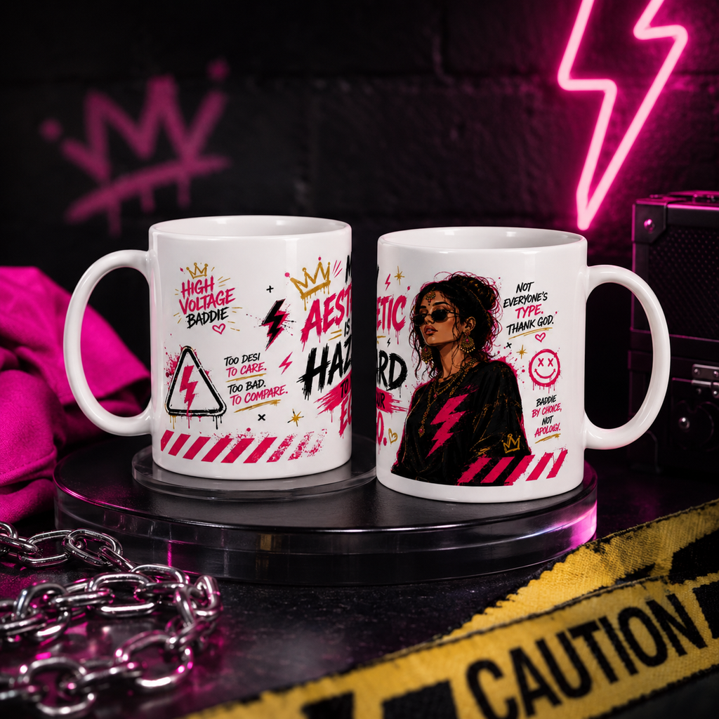 “Hazard to Your Ego” Ceramic Mug