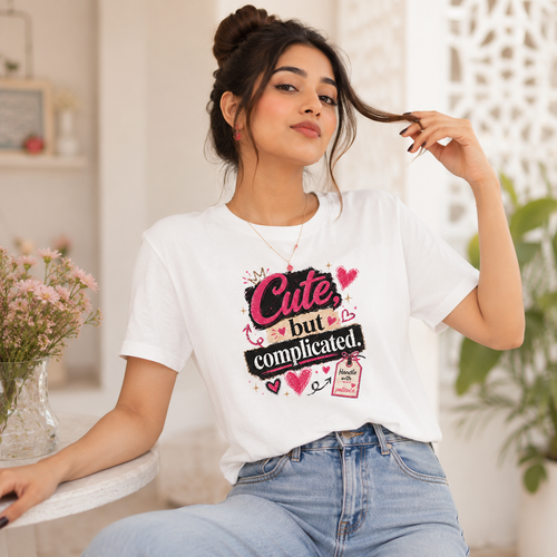 “Cute But Complicated” Graphic Tee