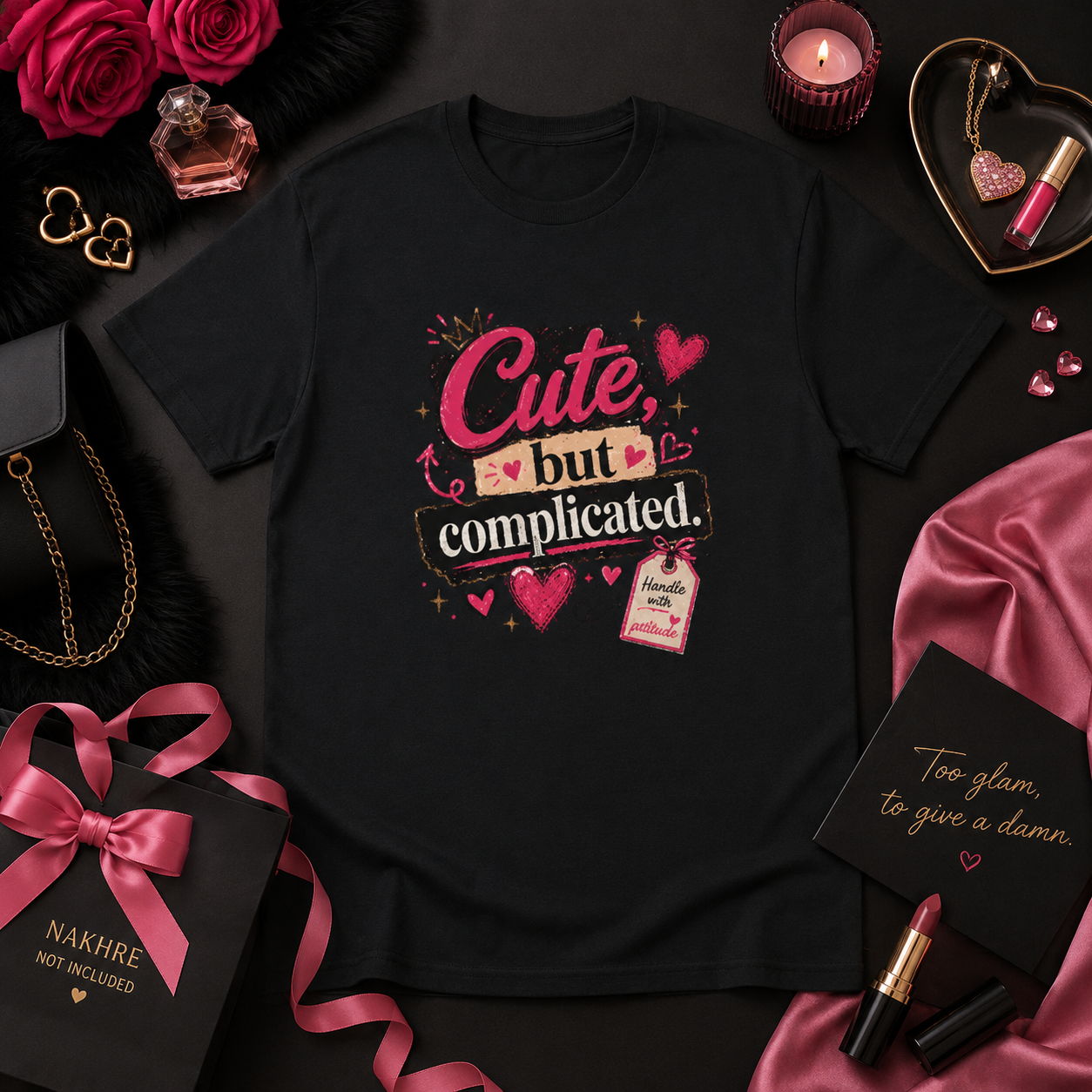 “Cute But Complicated” Graphic Tee